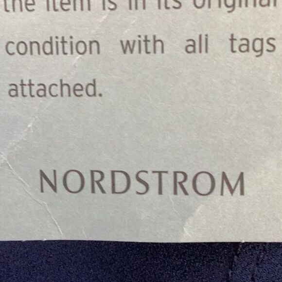 THE VANITY ROOM NWT CREPE V DETAIL JUMPSUIT INK BLUE MEDIUM CROP LENGTH - Picture 12 of 13